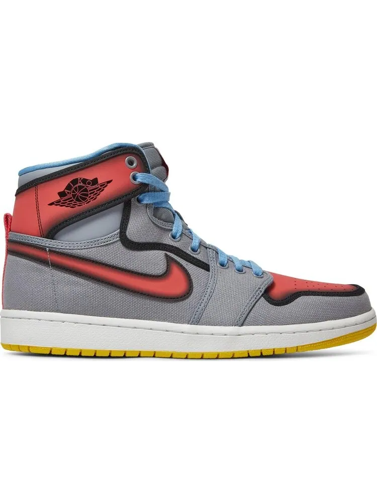 Кроссовки AJKO Retro Hi RTTG Barcelona — изображение 1 из 8, серый