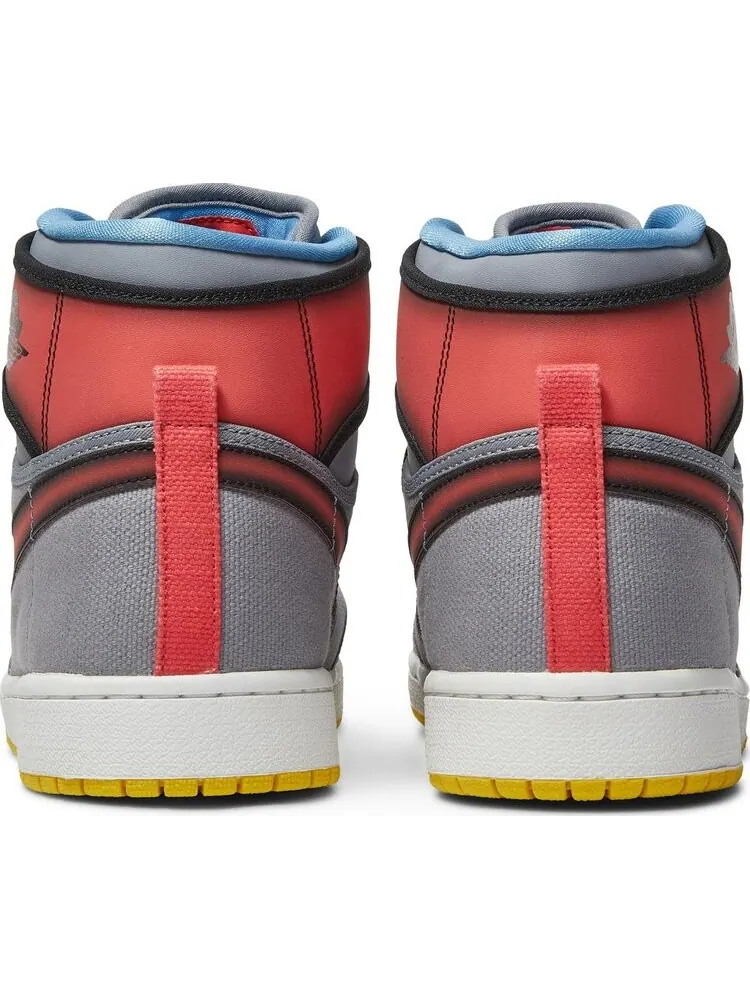 Кроссовки AJKO Retro Hi RTTG Barcelona — изображение 6 из 8, серый