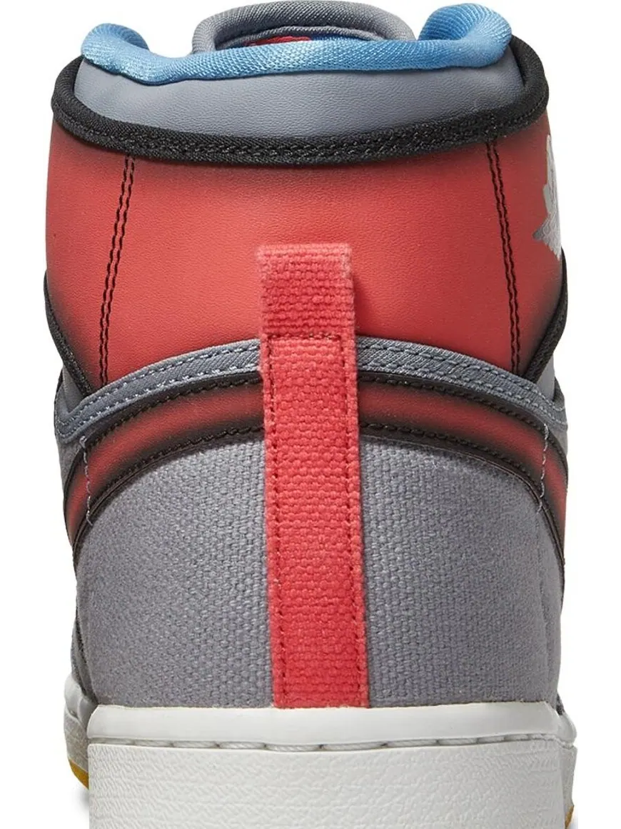 Кроссовки AJKO Retro Hi RTTG Barcelona — изображение 7 из 8, серый