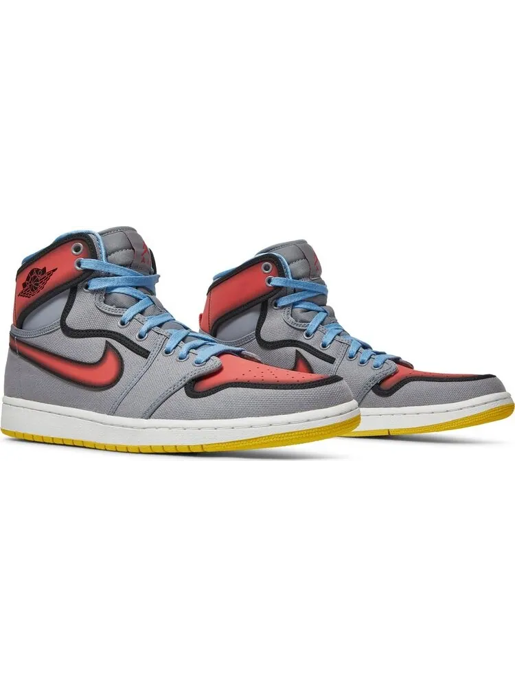 Кроссовки AJKO Retro Hi RTTG Barcelona — изображение 8 из 8, серый