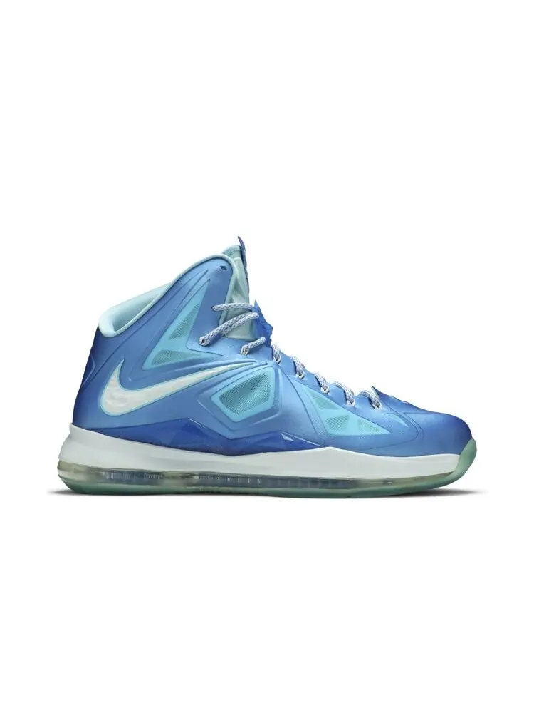 Кроссовки Nike LeBron 10+ Sport Pack 'Blue Diamond' — изображение 1 из 4, синий