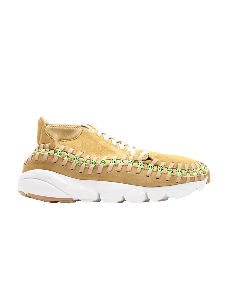Кроссовки Nike Air Footscape Woven Chuka Knit — изображение 1 из 1, золотистый/-бежевый