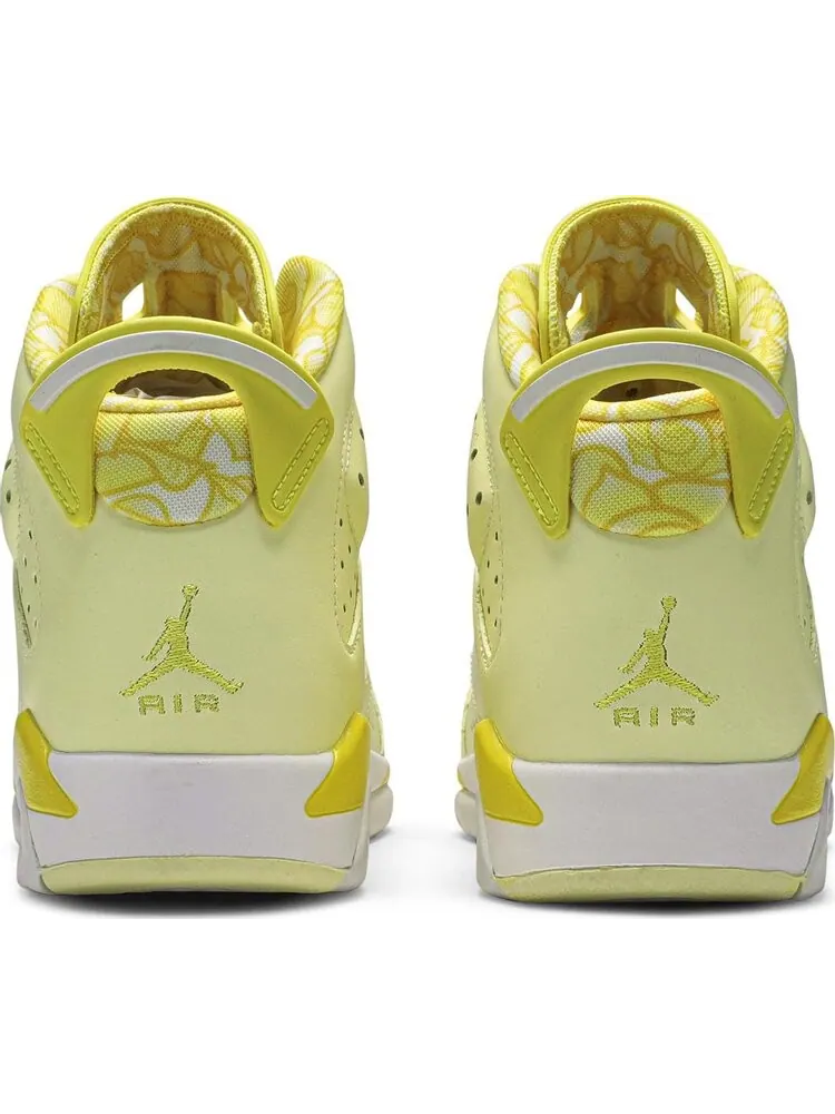 Кроссовки Air Jordan 6 Retro GG Citron Tint — изображение 6 из 8, желтый