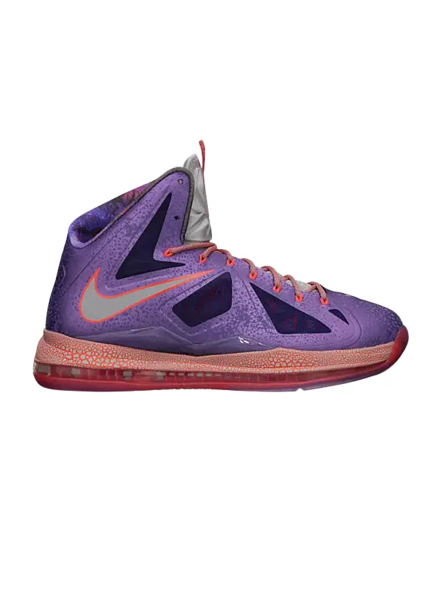 Кроссовки Nike LeBron 10 GS 'Extraterrestrial' — изображение 1 из 1, фиолетовый