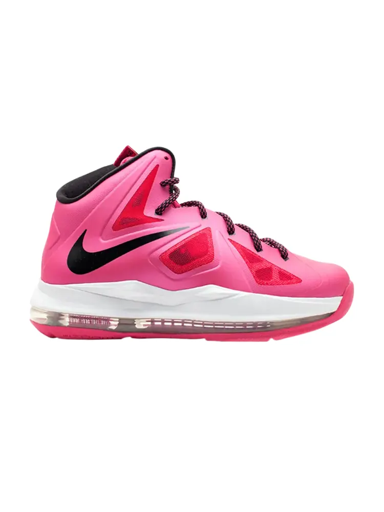 Кроссовки Nike LeBron 10 GS 'Fireberry' — изображение 1 из 1, красный