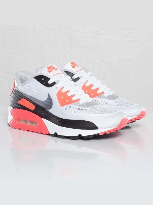 Кроссовки Nike Air Max 90 Hyperfuse 'Infrared' — изображение 2 из 4, белый