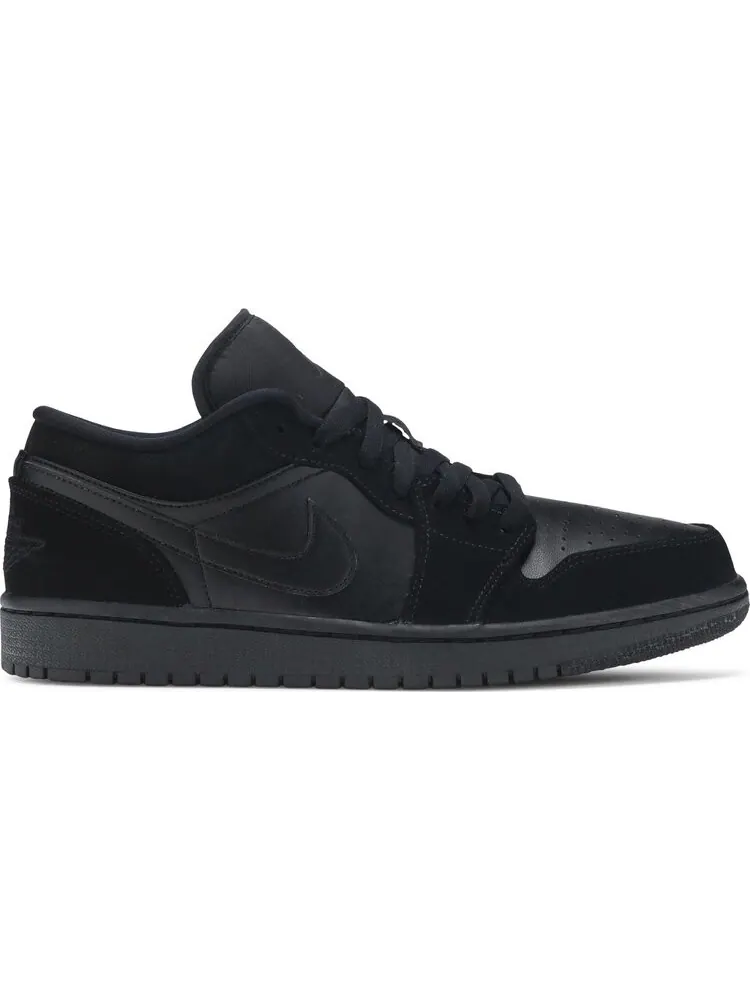 Кроссовки Air Jordan 1 Retro Low Triple 2015 — изображение 1 из 8, черный
