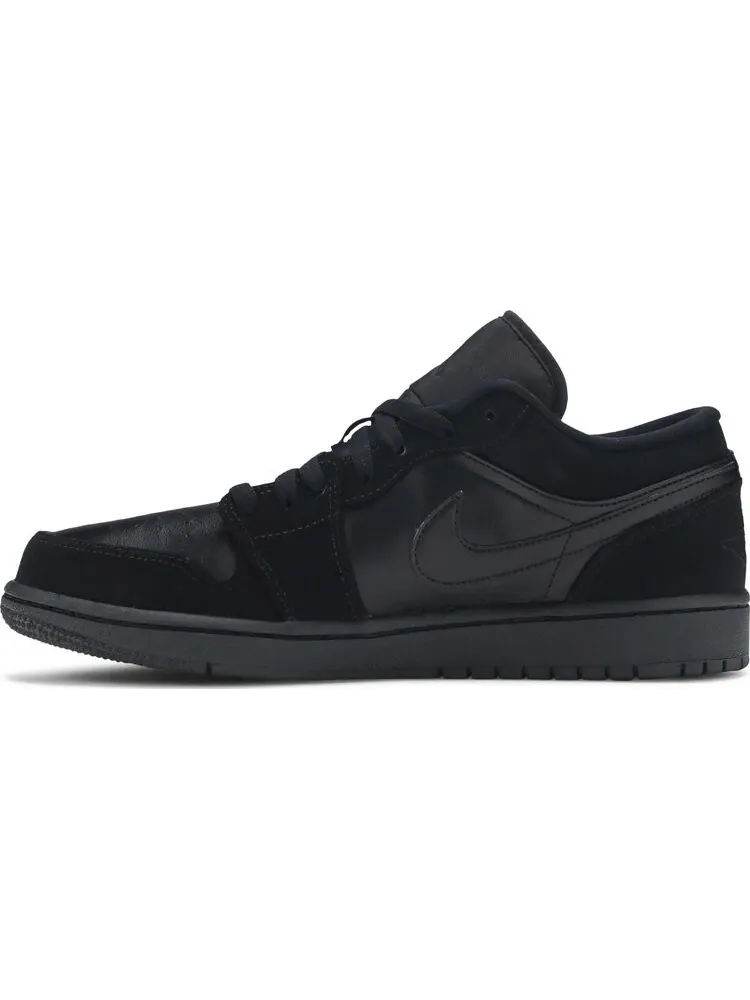 Кроссовки Air Jordan 1 Retro Low Triple 2015 — изображение 3 из 8, черный