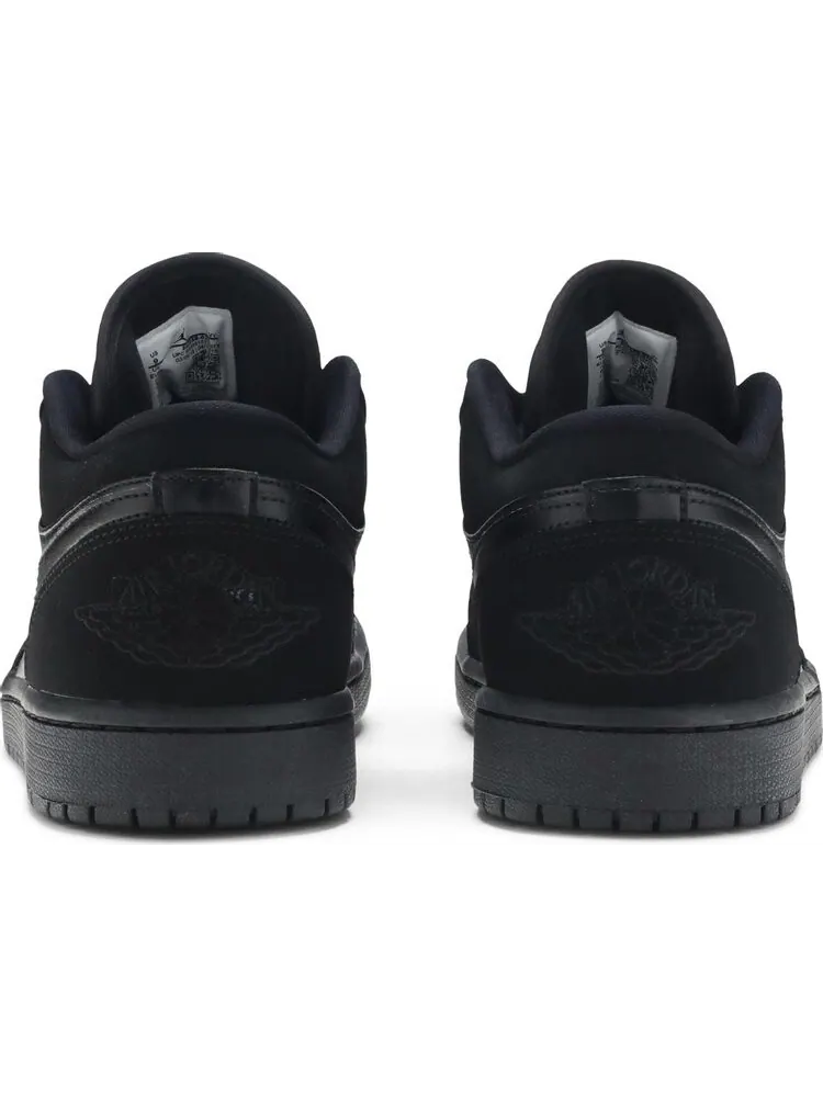 Кроссовки Air Jordan 1 Retro Low Triple 2015 — изображение 6 из 8, черный