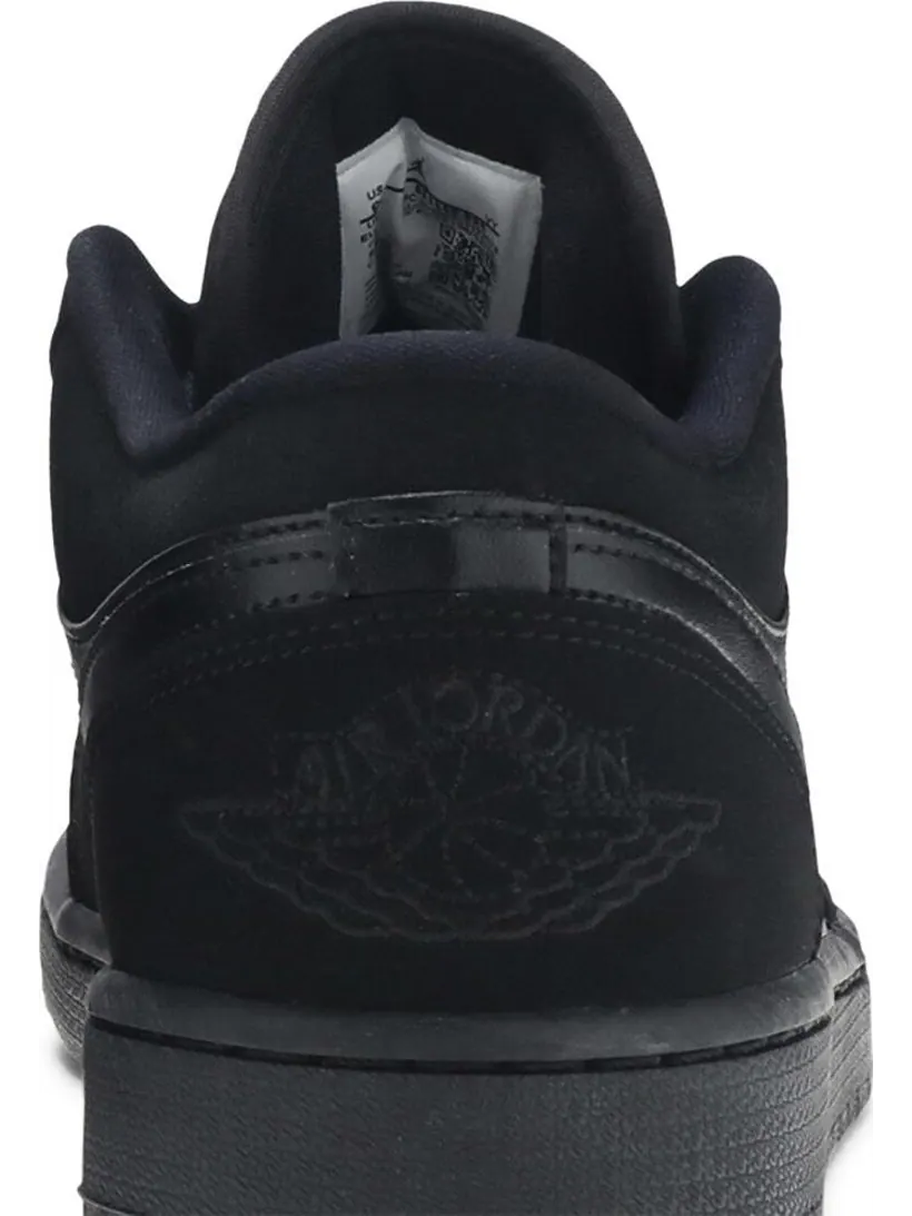 Кроссовки Air Jordan 1 Retro Low Triple 2015 — изображение 7 из 8, черный