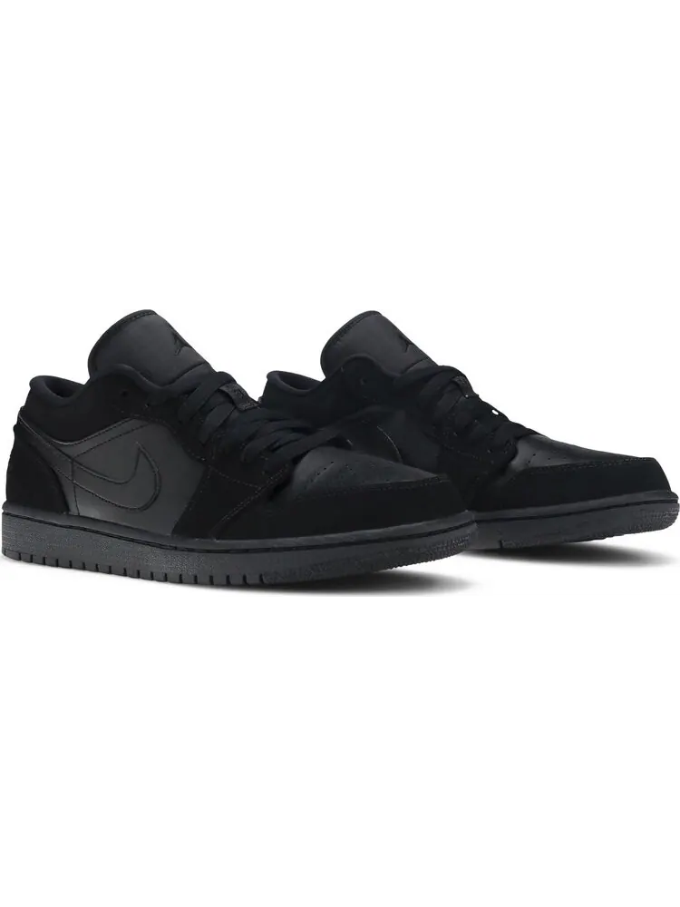 Кроссовки Air Jordan 1 Retro Low Triple 2015 — изображение 8 из 8, черный
