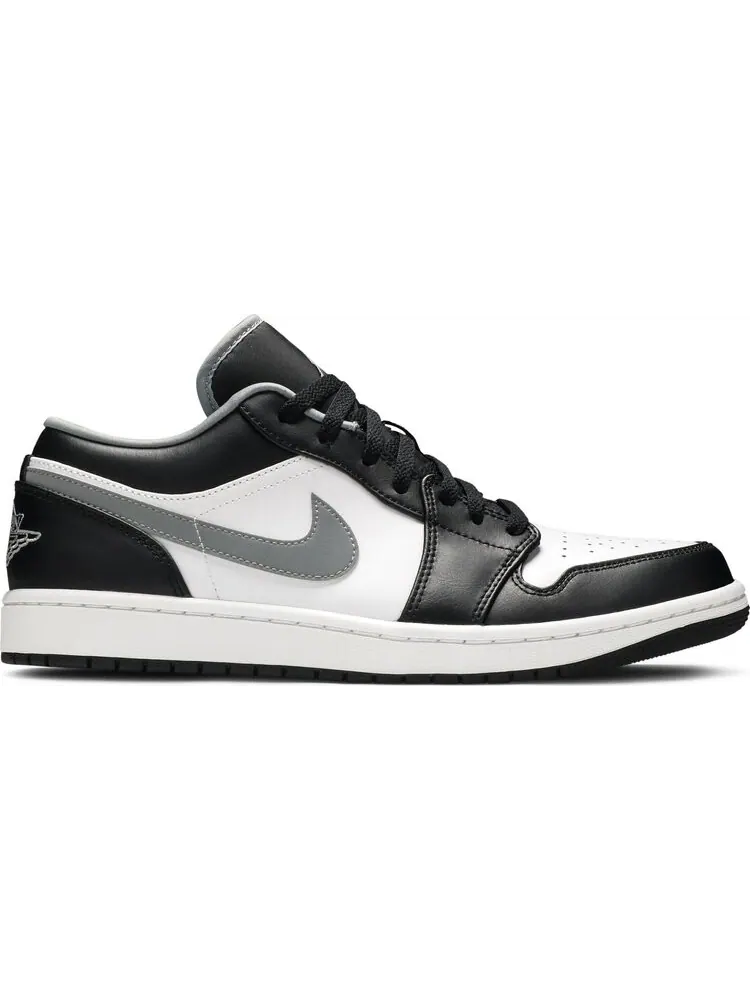 Кроссовки Air Jordan 1 Low Black/Medium Grey — изображение 1 из 8, черный