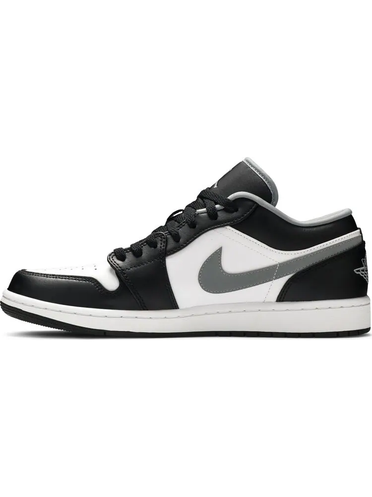 Кроссовки Air Jordan 1 Low Black/Medium Grey — изображение 3 из 8, черный