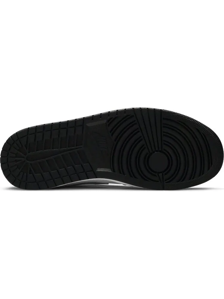 Кроссовки Air Jordan 1 Low Black/Medium Grey — изображение 4 из 8, черный