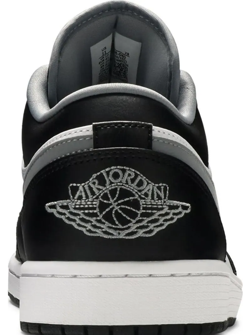 Кроссовки Air Jordan 1 Low Black/Medium Grey — изображение 7 из 8, черный