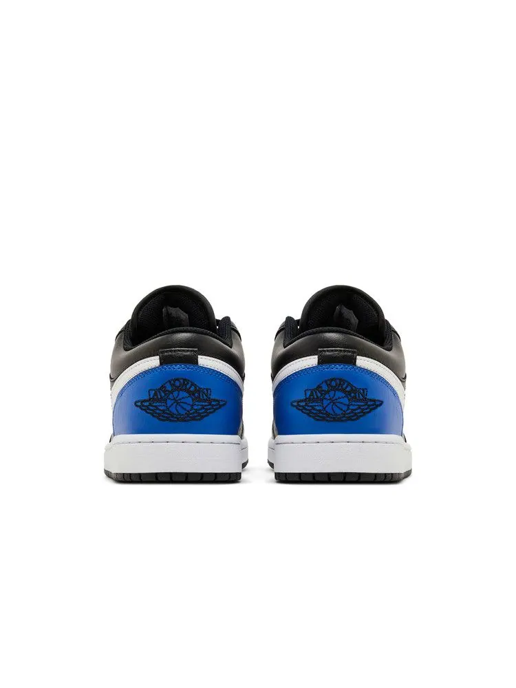 Кроссовки Air Jordan Air Jordan 1 Low 'Black Royal Toe' — изображение 7 из 9, черный/белый