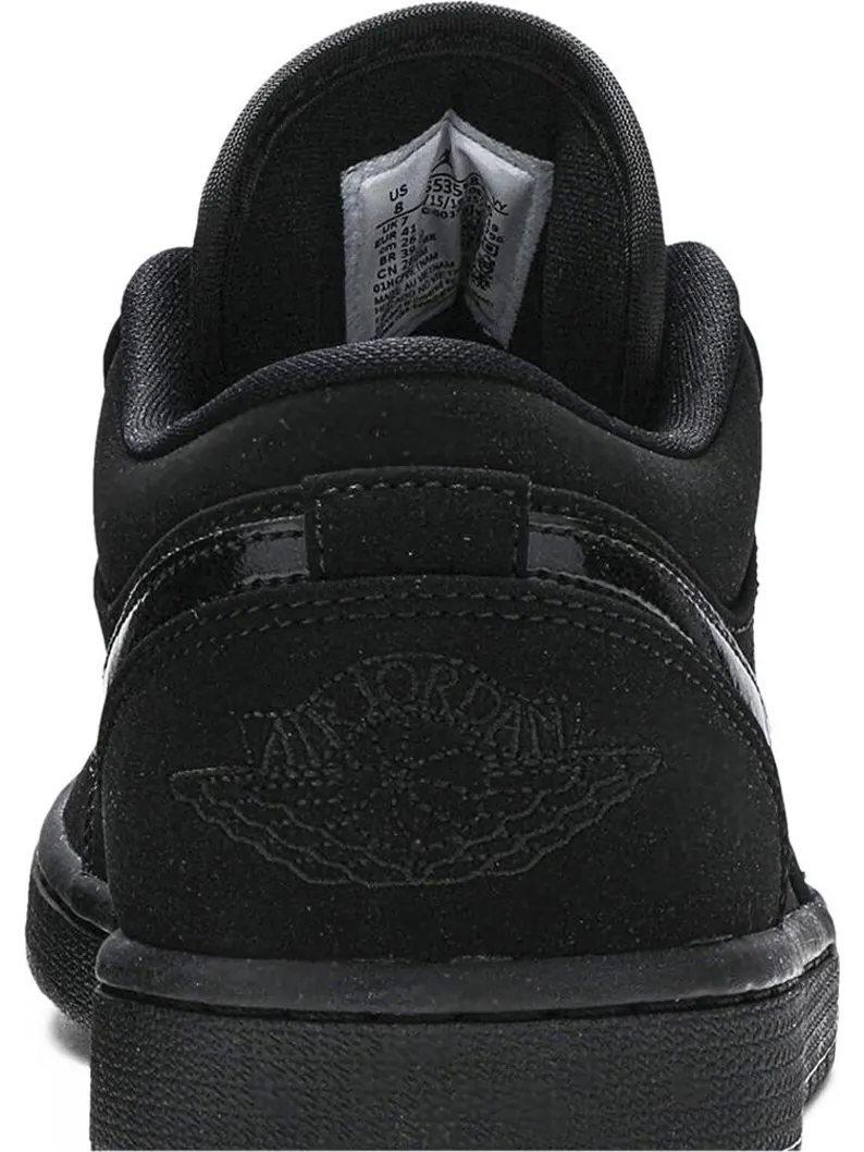 Кроссовки Air Jordan 1 Low Triple Black — изображение 7 из 8, черный