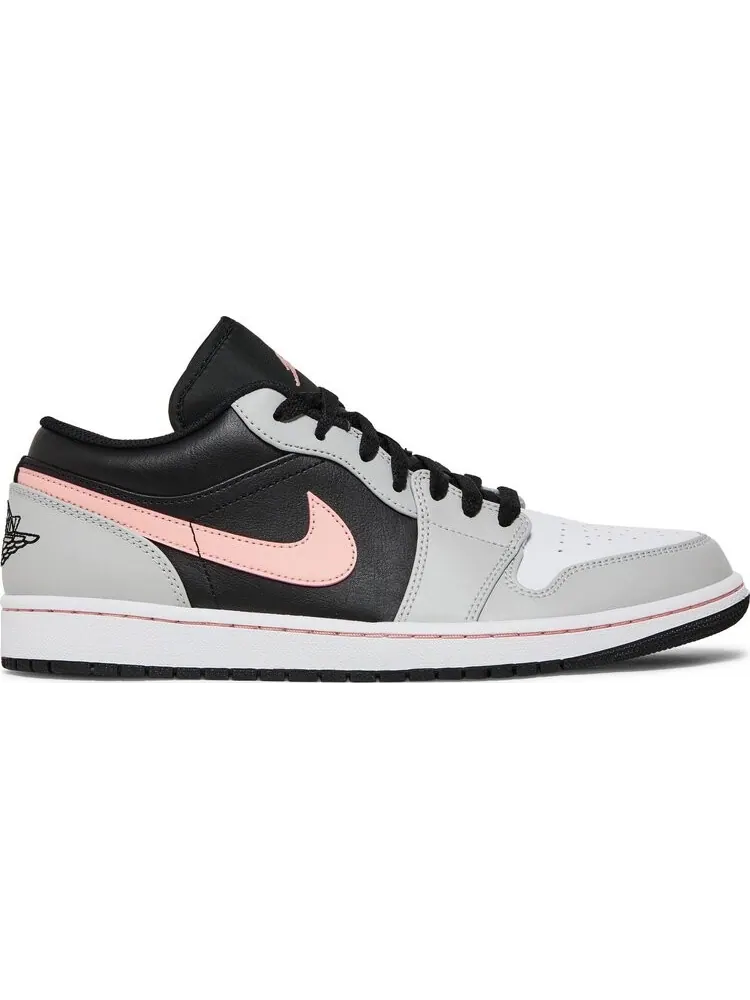 Кроссовки Air Jordan 1 Low Grey Fog Bleached Coral — изображение 1 из 8, черный