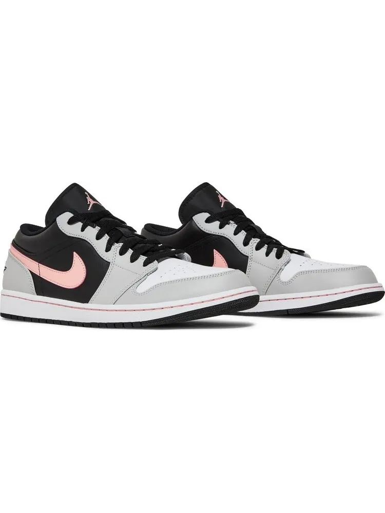Кроссовки Air Jordan 1 Low Grey Fog Bleached Coral — изображение 8 из 8, черный