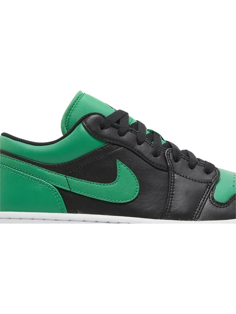Кроссовки Air Jordan 1 Low 'Black Lucky Green' — изображение 2 из 4, зеленый