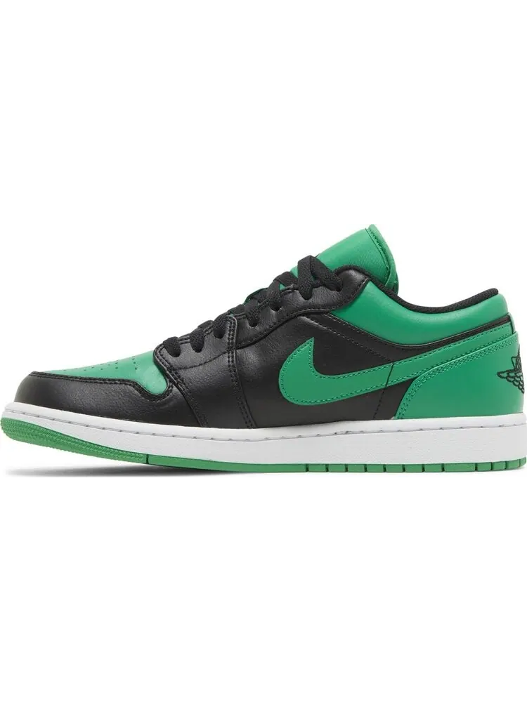 Кроссовки Air Jordan 1 Low 'Black Lucky Green' — изображение 3 из 4, зеленый