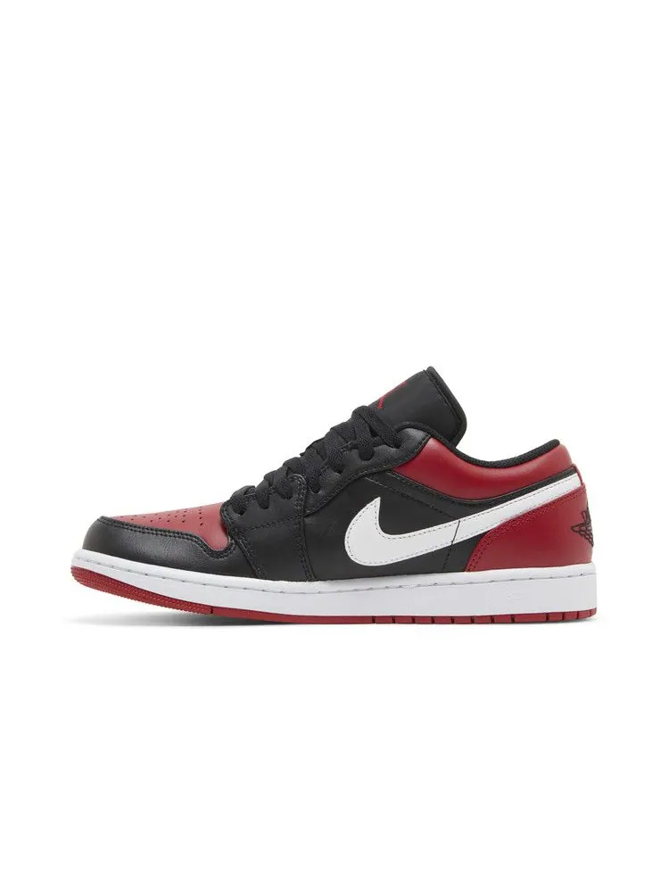 Кроссовки Air Jordan Air Jordan 1 Low 'Alternate Bred Toe' — изображение 4 из 9, черный/красный/белый