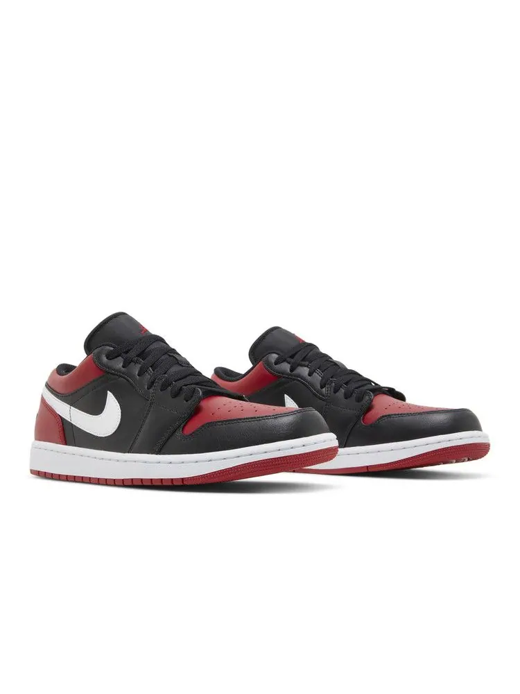 Кроссовки Air Jordan Air Jordan 1 Low 'Alternate Bred Toe' — изображение 9 из 9, черный/красный/белый