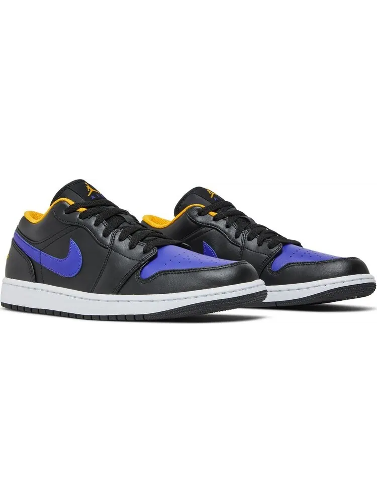 Кроссовки Air Jordan 1 Low Lakers — изображение 8 из 8, черный