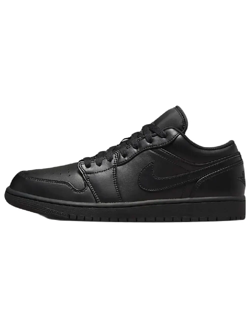 Кроссовки Air Jordan 1 Low Black — изображение 1 из 8, черный