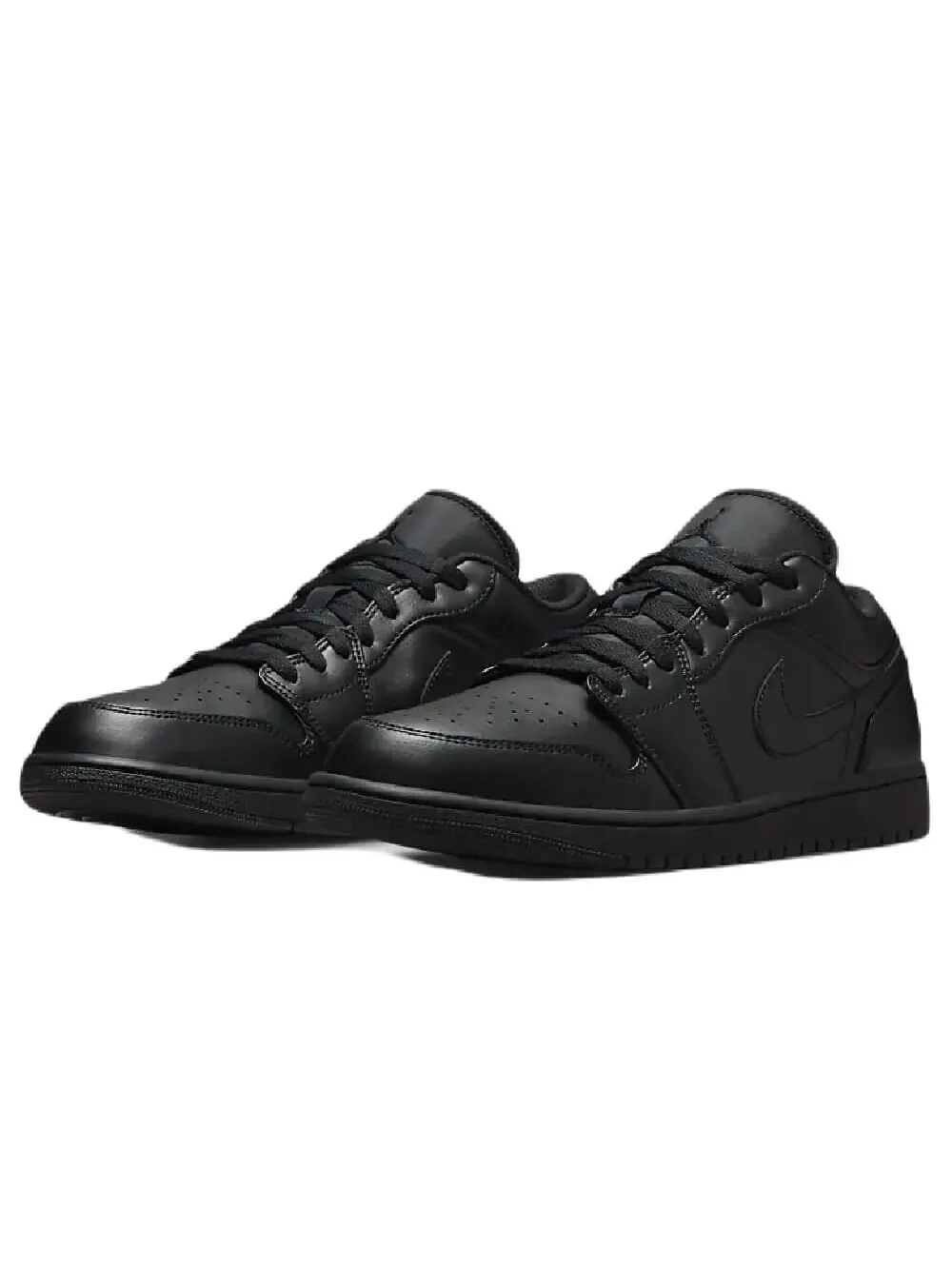 Кроссовки Air Jordan 1 Low Black — изображение 2 из 8, черный