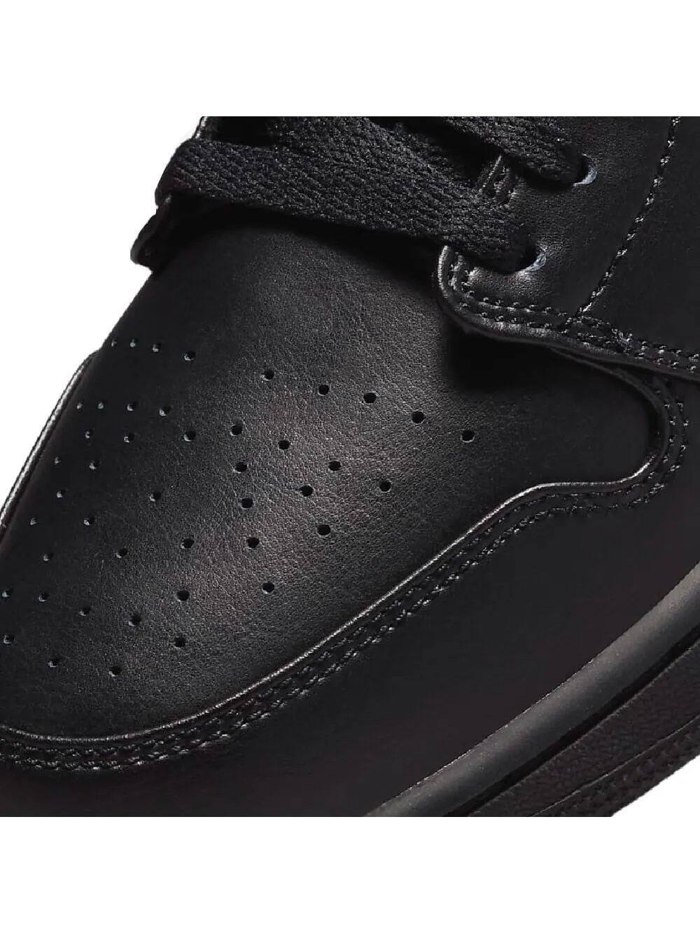 Кроссовки Air Jordan 1 Low Black — изображение 7 из 8, черный