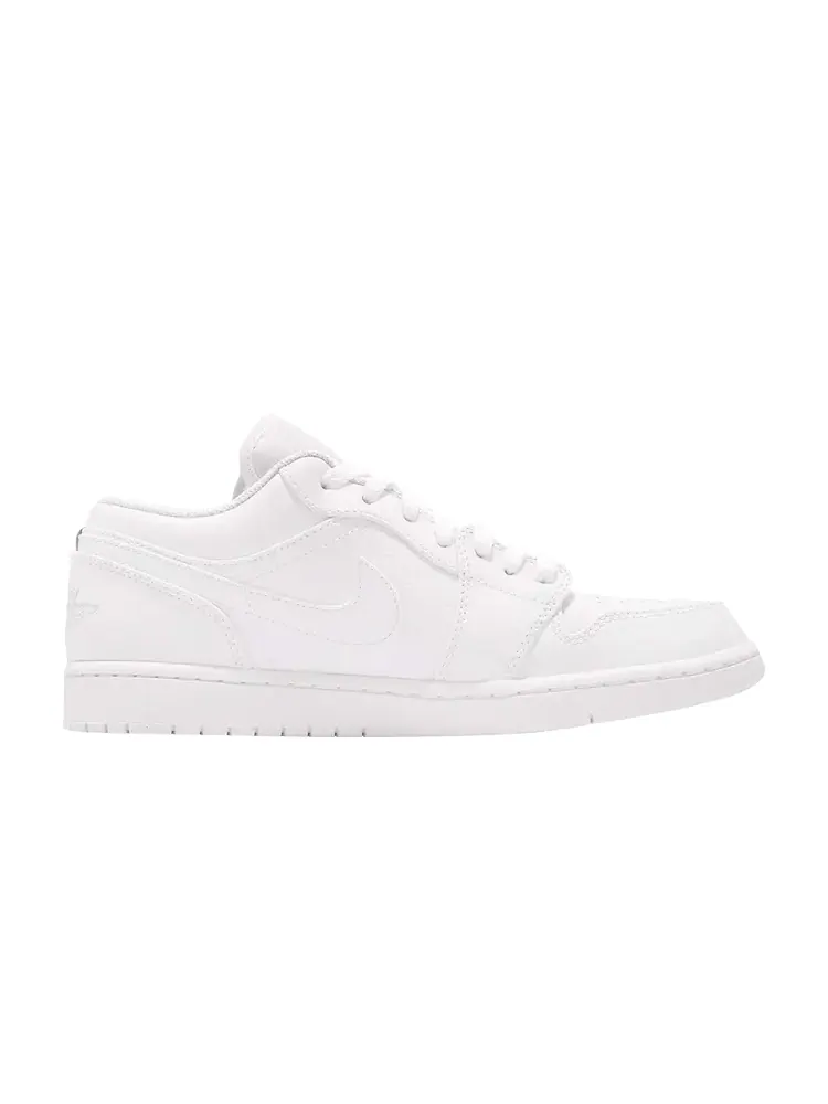 Кроссовки Air Jordan 1 Retro Low 'Pure Platinum' — изображение 1 из 1, белый