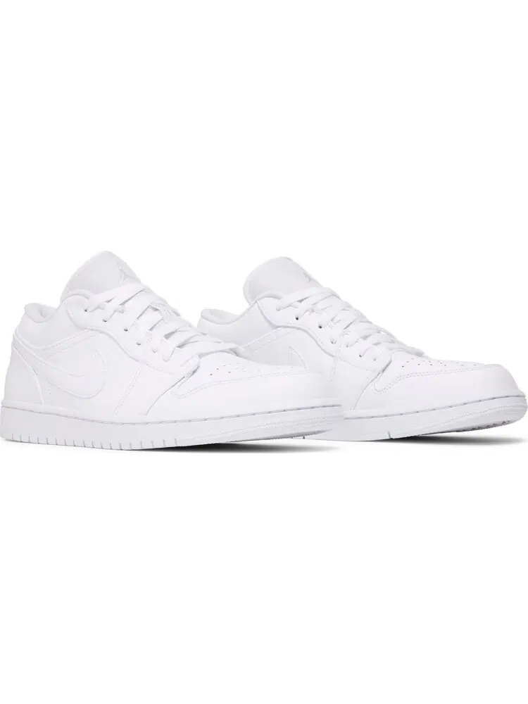 Кроссовки Air Jordan 1 Low Triple White — изображение 8 из 8, белый