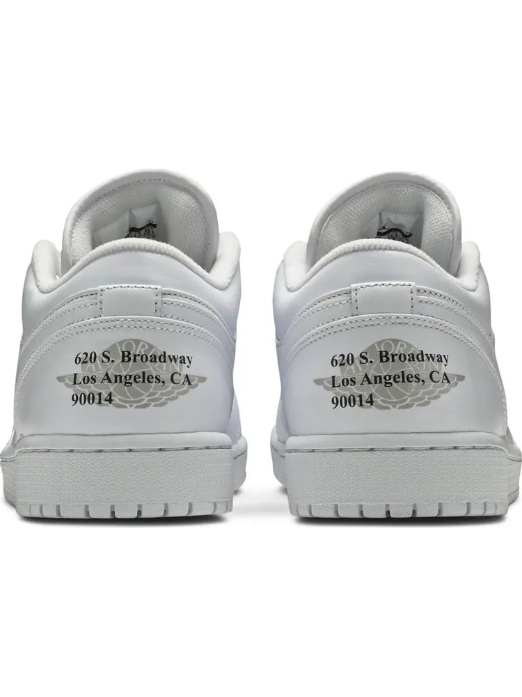 Кроссовки Air Jordan 1 Low Vintage Lichen — изображение 6 из 8, белый