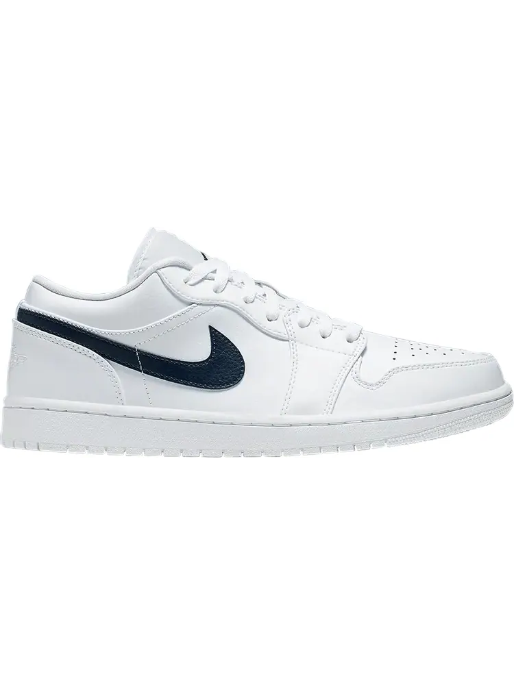 Кроссовки Air Jordan 1 Low White Obsidian — изображение 1 из 1, белый