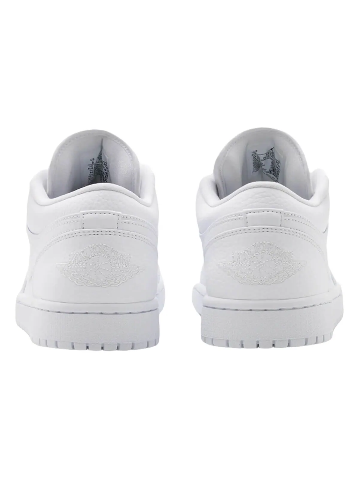 Кроссовки Nike Air Jordan 1 Low White — изображение 4 из 6, белый