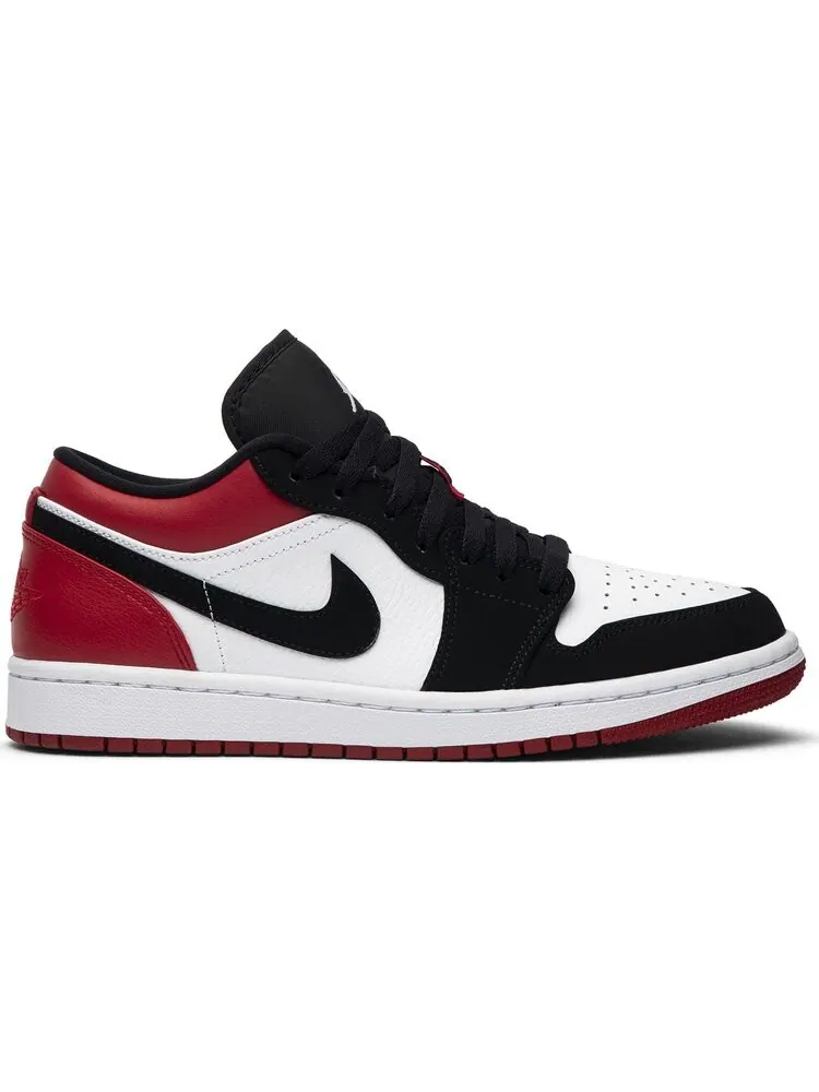 Кроссовки Air Jordan 1 Low Black Toe — изображение 1 из 8, красный