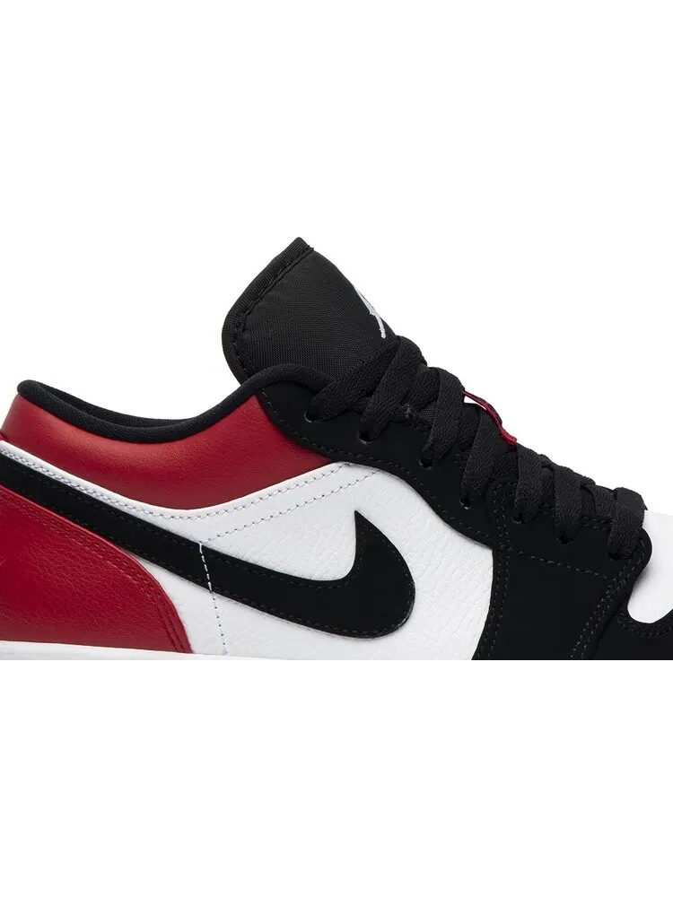 Кроссовки Air Jordan 1 Low Black Toe — изображение 2 из 8, красный