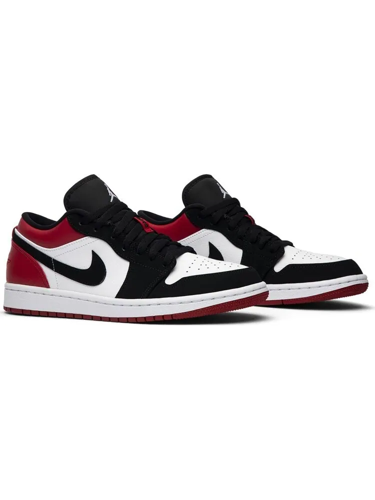 Кроссовки Air Jordan 1 Low Black Toe — изображение 8 из 8, красный