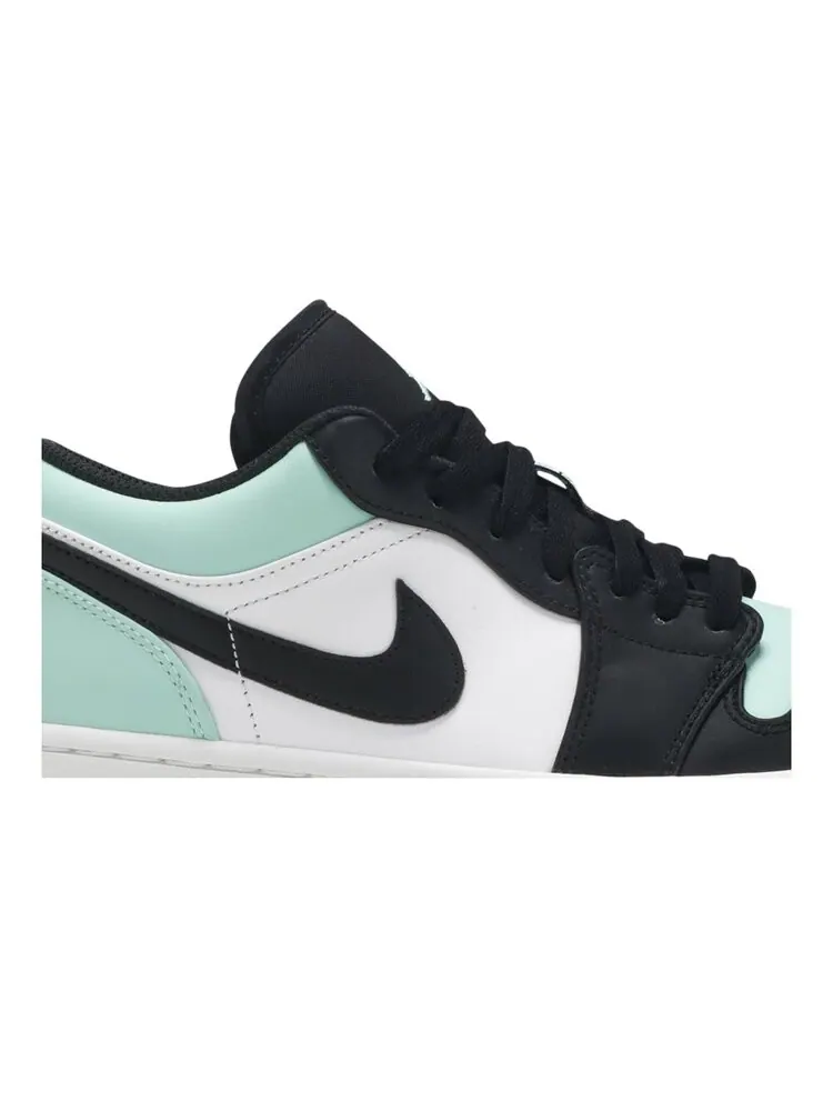 Кроссовки Air Jordan 1 Retro Low 'Emerald' — изображение 2 из 4, зеленый
