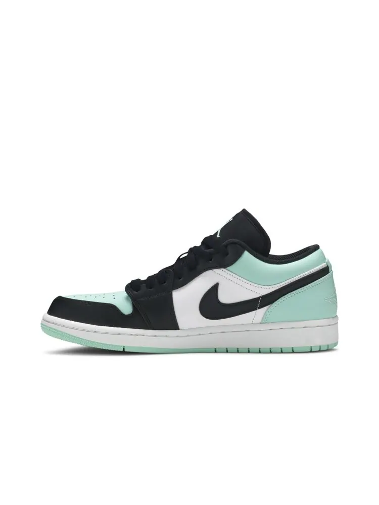 Кроссовки Air Jordan 1 Retro Low 'Emerald' — изображение 3 из 4, зеленый