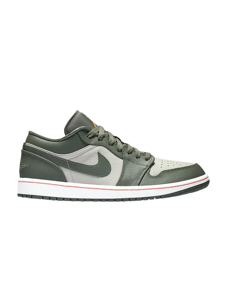Кроссовки Air Jordan 1 Low 'Military Green' — изображение 1 из 1, зеленый