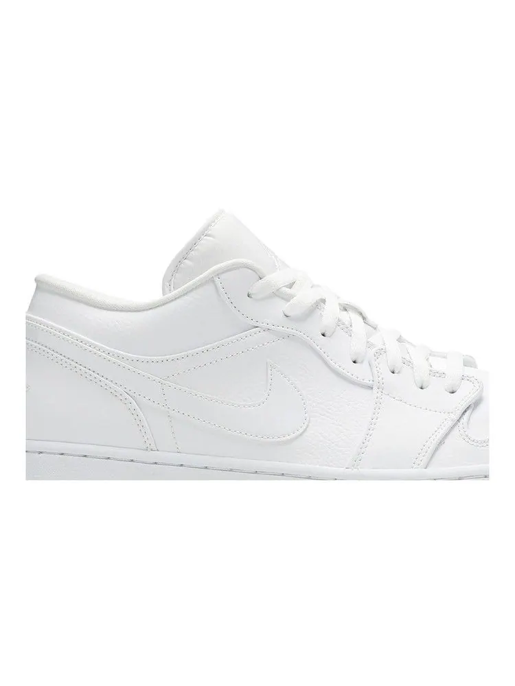 Кроссовки Air Jordan Air Jordan 1 Low 'Triple White' — изображение 3 из 9, белый/белый/белый