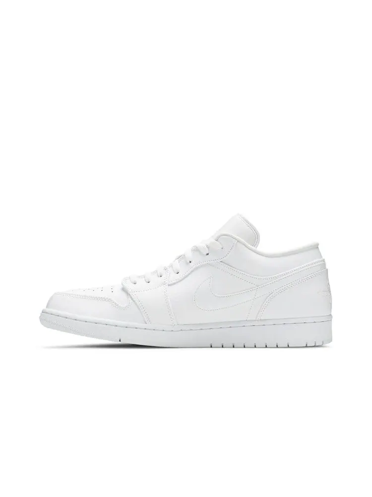 Кроссовки Air Jordan Air Jordan 1 Low 'Triple White' — изображение 4 из 9, белый/белый/белый