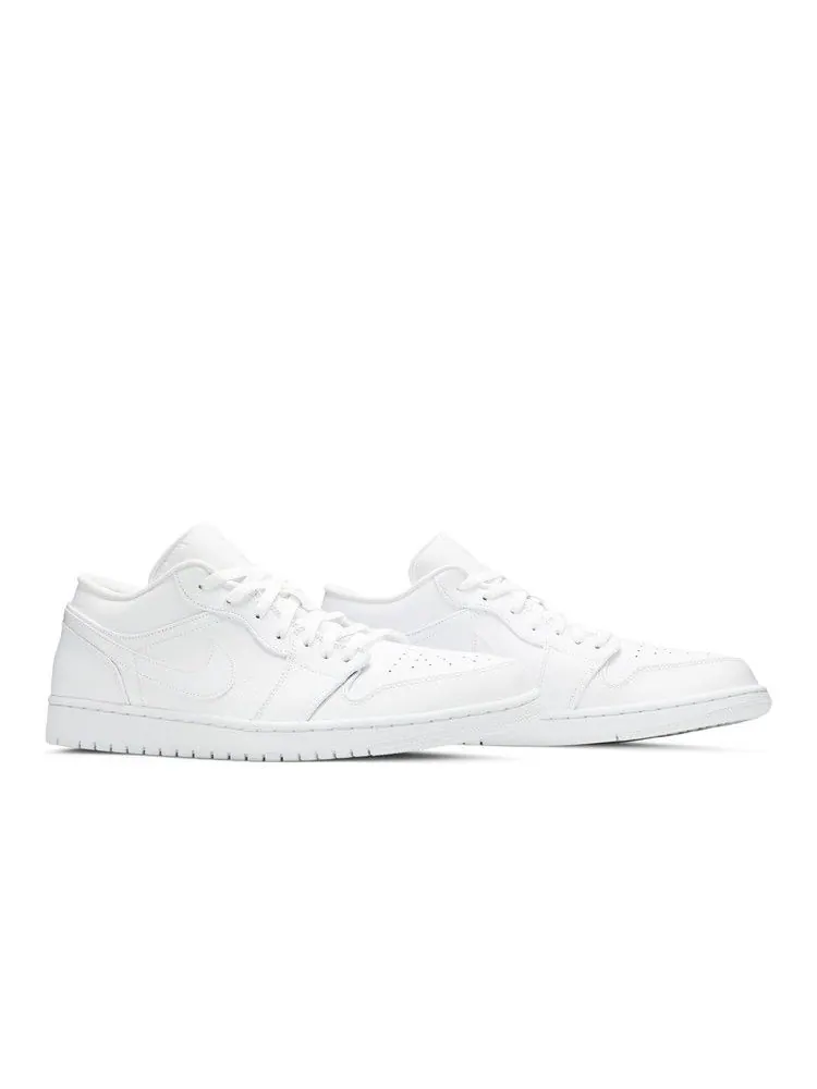 Кроссовки Air Jordan Air Jordan 1 Low 'Triple White' — изображение 9 из 9, белый/белый/белый