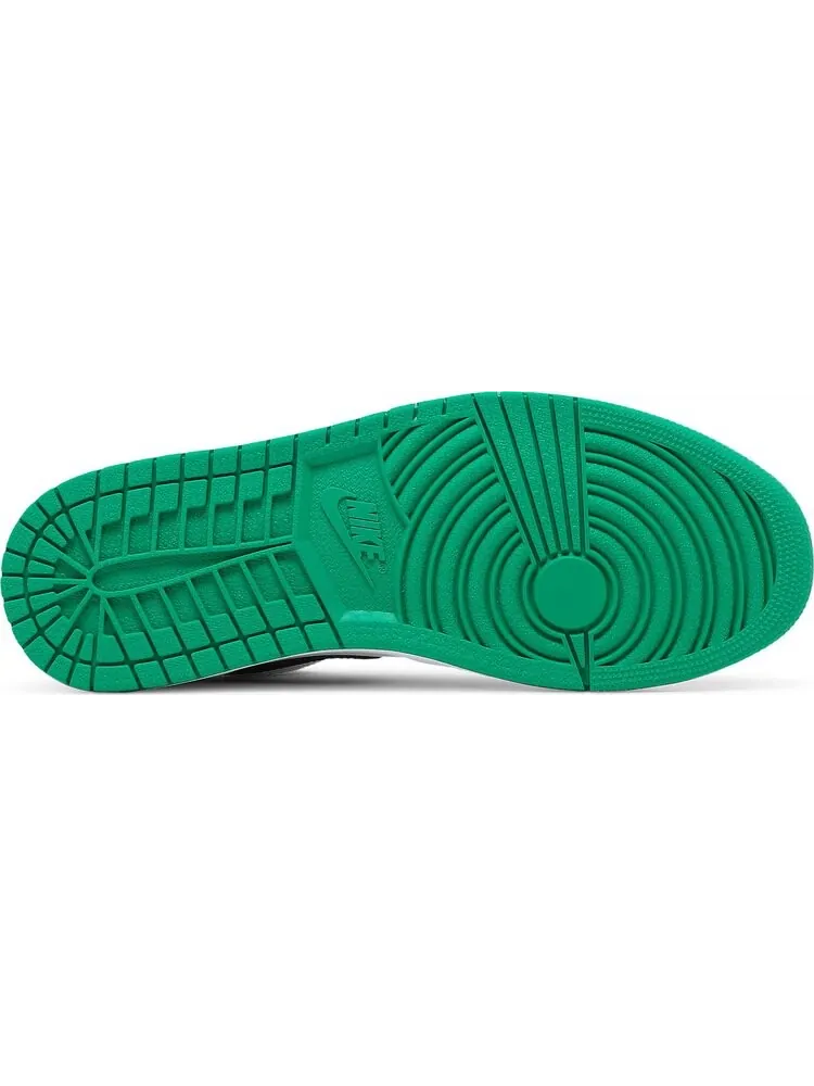 Кроссовки Air Jordan 1 Low White Lucky Green — изображение 4 из 8, белый