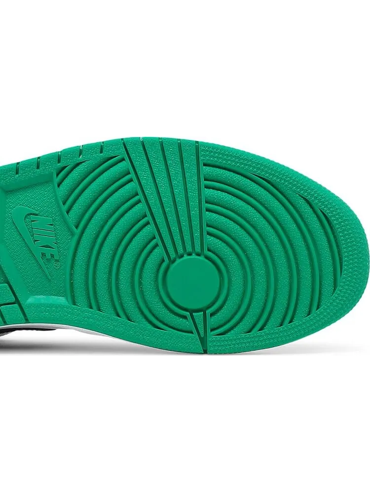 Кроссовки Air Jordan 1 Low White Lucky Green — изображение 5 из 8, белый
