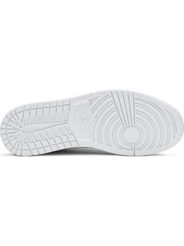 Кроссовки Air Jordan 1 Low Triple White — изображение 4 из 8, белый