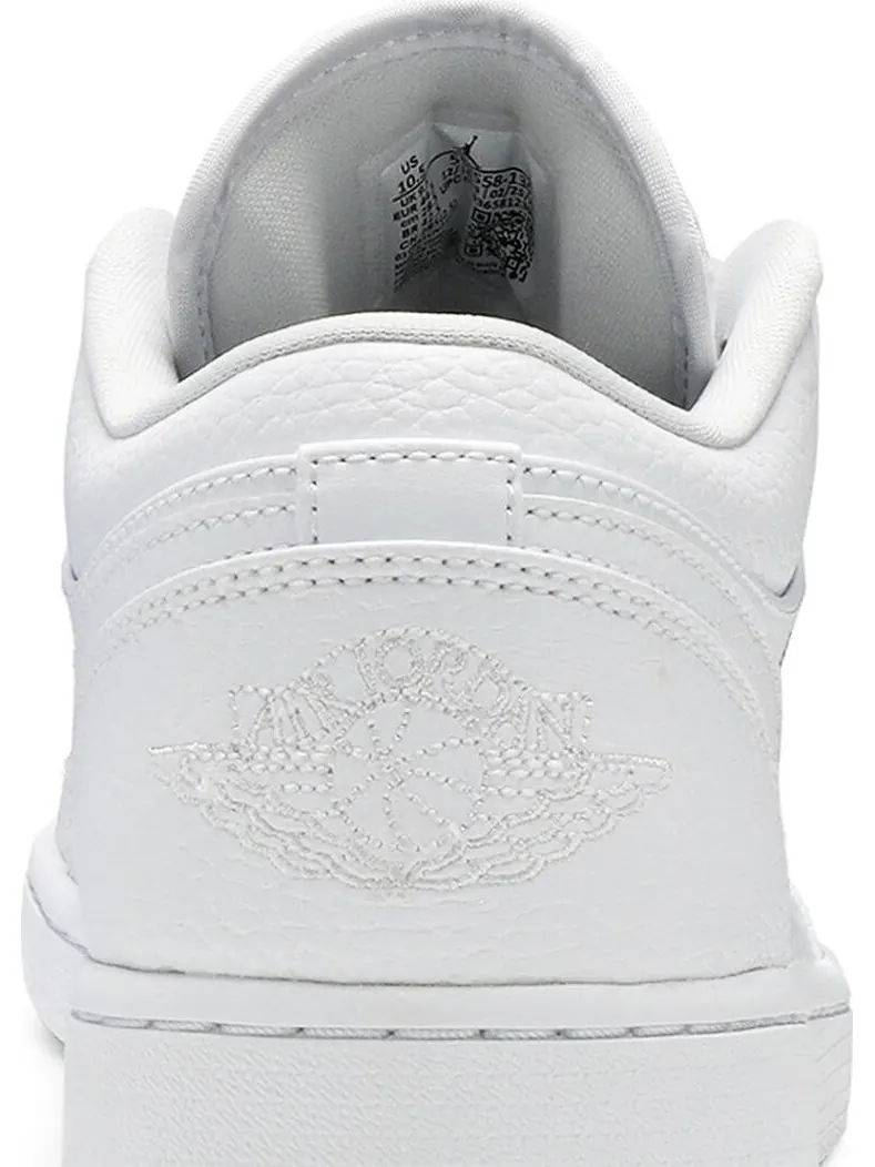 Кроссовки Air Jordan 1 Low Triple White — изображение 7 из 8, белый