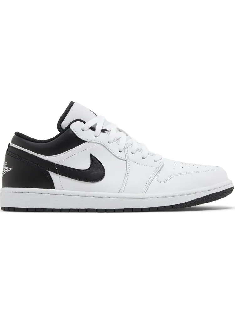 Кроссовки Air Jordan 1 Low 'White Black' — изображение 1 из 4, белый